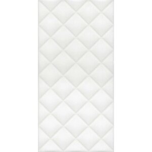 Керамическая плитка настенная Kerama marazzi Марсо белый структура обрезной 30х60 см, уп. 1,8 м2, 10 плиток 30х60 см.