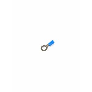 Клемма кольцевая RV 2-6 круглая M6, синяя изоляция 100 штук