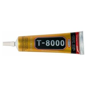 Клей герметик для проклейки тачскринов T-8000 , прозрачный, 50 мл