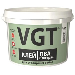 Клей пва VGT экстра, 2.5 кг