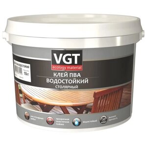 Клей ПВА VGT столярный водостойкий, 10 кг