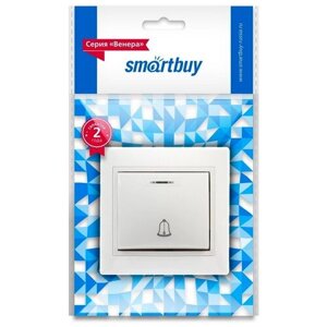 Кнопка SmartBuy SBE-01w-10-B1-1 белый