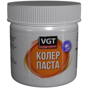 Колеровочная паста VGT высококонцентрированная, белый, 0.15 кг