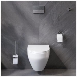 Комплект для ванной комнаты Spirit 2.0 CK70GE унитаз подвесной, сиденье, кнопка для инсталляции, инсталляция, аксессуары для ванной