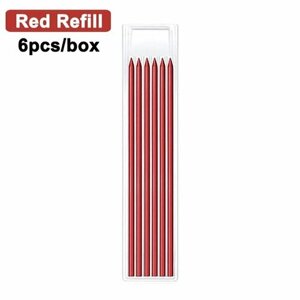 Комплект красных стержней для плотницкого карандаша (6 шт.) GW