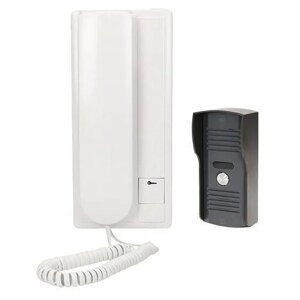 Комплект (вызывная панель и трубка) аудиодомофона EL AIS-01 для офиса или частного дома