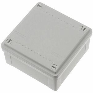 Коробка 53810 распаечная пластиковая без сальников 100х100х50мм IP56 серая (ДКС) (3 шт. в комплекте)