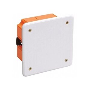 Коробка КМ41022 распаячная 92х92x45мм для полых стен (с саморезами, пластиковые лапки, с крышкой ). UKG11-092-092-045-P IEK