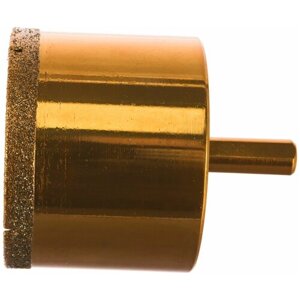 Коронка алмазная по кафелю и керамике GOLD c центрирующим сверлом стронг ø 65 мм СТК-06700065