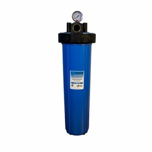 Корпус фильтра FH20BB-ВM для холодной воды 20"кронштейн, манометр), 1", Акватек Все для Воды 0-25-3162