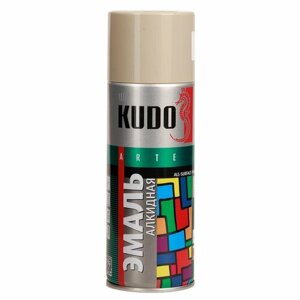 Краска-эмаль KUDO 1017 универсальная светло-серая