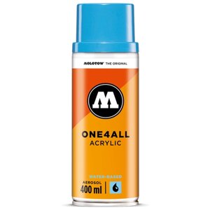 Краска Molotow One4All, черный, матовая, 400 мл