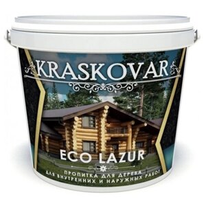 Kraskovar пропитка Eco Lazur, 0.9 л, коралл