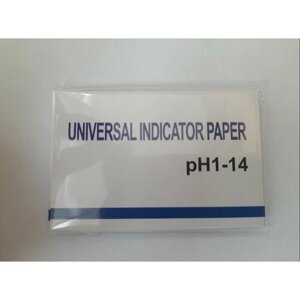 Лакмусовая бумага (ph-тестер), 80 полосок от 1 до 14 pH евро 25шт
