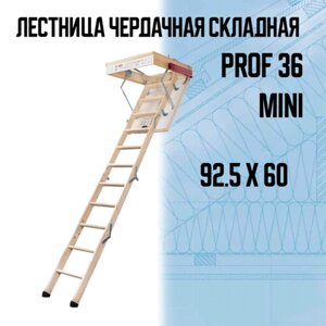 Лестница чердачная складная Dolle PROF 36 MINI (60х92.5х285 см)