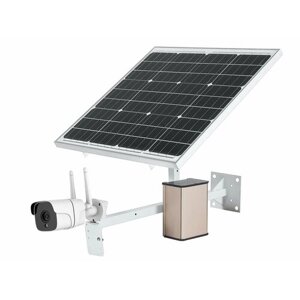 Link Solar NC210G-60W-40AH - Комплект 3G/4G камеры на солнечных батареях, камера уличная для солнечных батарей
