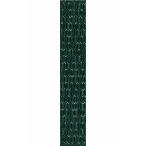 LSB001 Левада зеленый темный глянцевый 40х7 керам. бордюр Цена за 1шт.