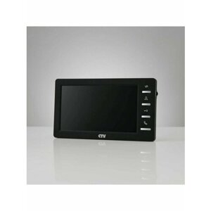 M1701S Black монитор видеодомофона для квартиры 7" 800x480px