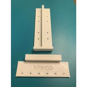 MACO. Комплект шаблонов для разметки отверстий под петли на раме/створке для окон/дверей ПВХ