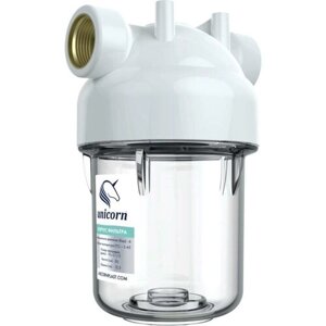 Магистральный фильтр Unicorn 1/2'для холодной воды, прозрачный, 5" ksbp5 12 551857