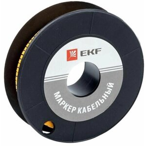 Маркер каб. 1.5кв. мм «1»к-1000ед) (ЕС-0) EKF plc-KM-1.5-1