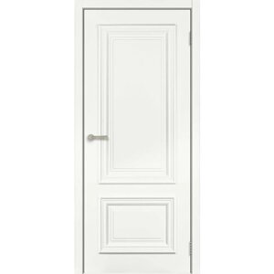 Межкомнатная дверь Багет 11, цвет Белый. полотно Глухое (ДГ), покрытие эмаль. Размер 2000х700, толщина полотна 39 мм
