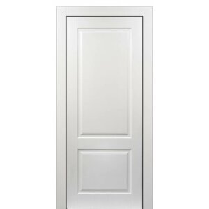 Межкомнатная дверь белая (NP7DG-60) 600x2000