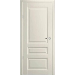 Межкомнатная дверь (комплект) Albero Эрмитаж-2 Винил / Ваниль / Глухое 70х200