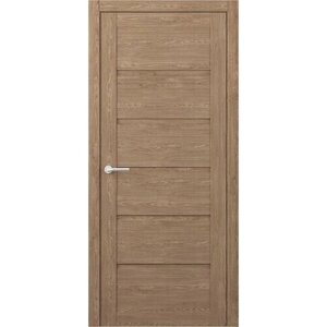 Межкомнатная дверь (комплект) Albero Вена Эко-Шпон / Натуральный дуб / Глухое 80х200