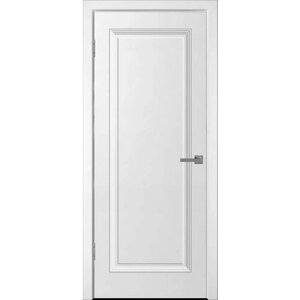 Межкомнатная дверь (комплект) WanMark Уно-1 / ПГ белая эмаль 60х200