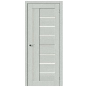 Межкомнатные двери Bravo Браво-29 Grey Wood / Magic Fog, двери Браво, экошпон 200*90 Grey Wood