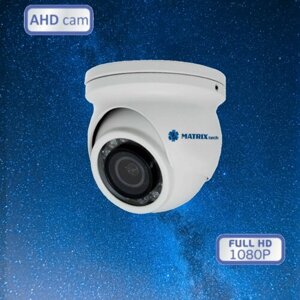 Миниатюрная антивандальная камера MT-DM1080AHD10C (2,8mm)