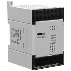 Модуль дискретного вывода (с интерфейсом RS-485) овен МУ110-224.8Р