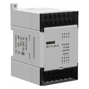 Модули дискретного вывода (с интерфейсом RS-485) овен МУ110-224.8К