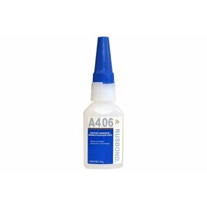 Моментальный клей для эластомеров и резины RusBond A4.06 (Тюбик 20гр)/RBA406-20
