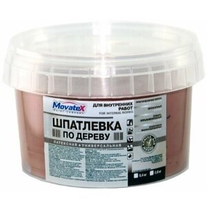 Movatex Шпаклевка по дереву черешня 0,8кг Т16173