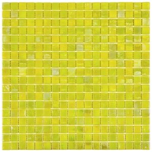 Мозаика Alma ND910 из глянцевого цветного стекла размер 29.5х29.5 см чип 15x15 мм толщ. 4 мм площадь 0.087 м2 на бумаге