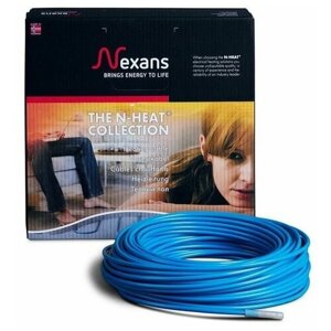 Нагревательный мат, Nexans, MILLICABLE FLEX 750/15 48,7м, 5 м2, длина кабеля 48.7 м