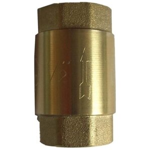 Обратный клапан пружинный Rm RM-CV муфтовый (ВР/ВР), латунь Ду 15 (1/2"