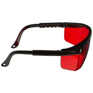 Очки защитные для работы с лазерным инструментом - красные