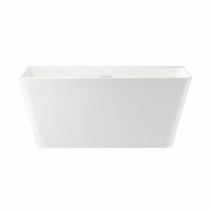Отдельностоящая ванна акриловая 140 х 74 см Wellsee Graceful Pro 230901002 в наборе 4 в 1: ванна белый глянец, ножки, экран, слив-перелив