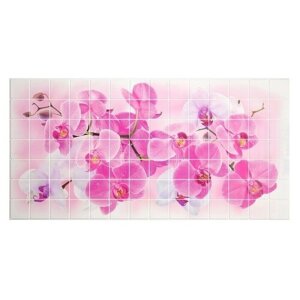 Панель ПВХ Мозаика Орхидея Розея 957х482х0,2мм