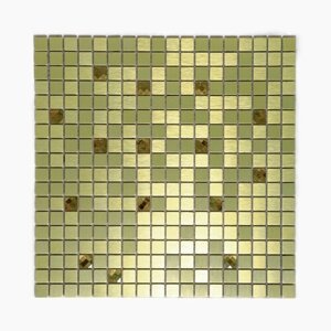 Плитка мозаика MIRO (серия Aluminium №2), плитка мозаика для ванной комнаты, для душевой, для фартука на кухне, 6 шт.