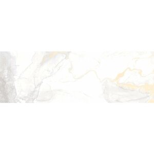 Плитка настенная PRIMAVERA Tiziana Gold GL04A под мрамор глянцевая для ванной, 30 х 90 см, 1,08м2