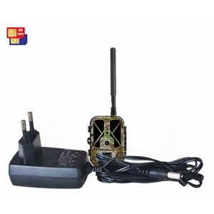 Портативная 4k камера HC-940 (LTE-Pro-Li-4K) (C906809CH) для наблюдения со встроенным аккумулятором 10000 А/ч - фотоловушка для охоты и охраны