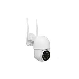 Поворотная Wi-Fi камера IP видеонаблюдения HDcom 9826-ASW5-8GS TUYA (EU) (Q38117UL) уличная 5Mp с записью на SD карту и в облако Amazon. Запись звука.