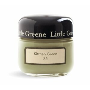 Пробник краски в/э акриловой Little Greene, цвет № 85, KITCHEN GREEN, 60 мл