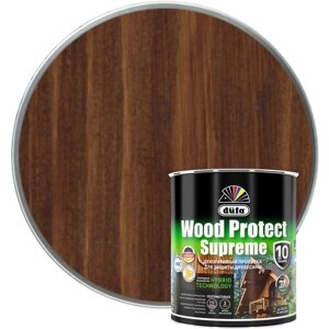 Пропитка декоративная для защиты древесины Dufa Wood Protect Supreme орех 0,75 л