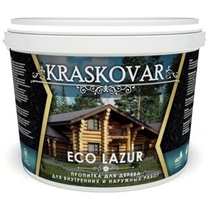 Пропитка для дерева Kraskovar Eco Lazur бесцветный 9л 1207