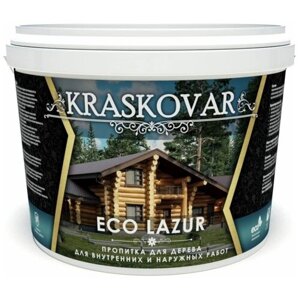 Пропитка для дерева Kraskovar Eco Lazur сосна 9л 1209